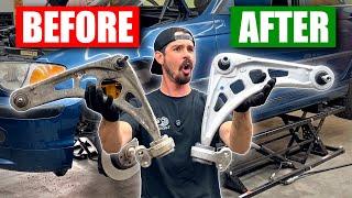 The Best BMW 3 Series! E46 Control Arm & Tie Rod Replacement