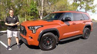 Is the 2024 Toyota Sequoia TRD PRO a better SUV to BUY than a Chevy Tahoe Z71?