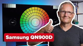 Samsung QN900D im Test: 8K-Fernseher mit wenig Verbrauch