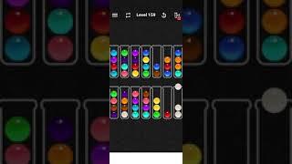 Ball sort color water puzzle level 159