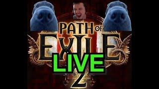 POE2 LIVE | GETTING BLASTED BY BOSSES | TIME TO RESPEC THE WARRr