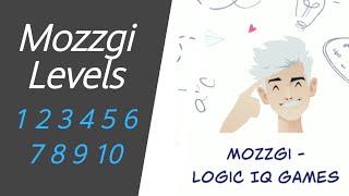 Mozzgi - Logic IQ Games Level 1 2 3 4 5 6 7 8 9 10 WalkThrough | Mozzgi Levels 1 to 10 | Gaming 92