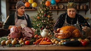 New Year in the Village: Grandma’s Traditional Cooking in Remote Azerbaijani Mountains Village