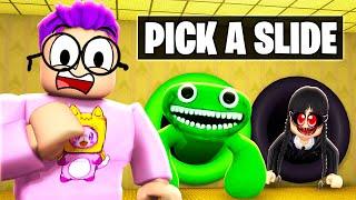 Can We Beat ROBLOX PICK A SLIDE!? (SECRET ENDING UNLOCKED!)