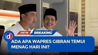 Wapres Gibran Temui Menag, Diskusi Program Unggulan Kemenag