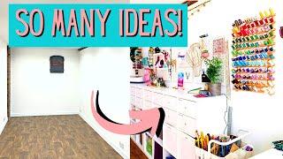 Craft Room Tour Ikea (You won't believe the difference!)