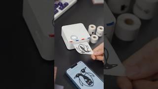 Unboxing de ASMR con Phomemo M02S #asmr #phomemo #unboxing #stickers #impresora