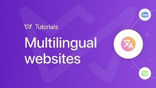 Multilingual websites | Weblium website builder