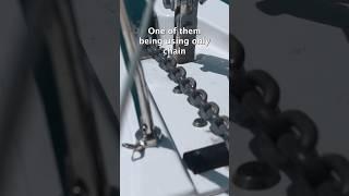 Why boats need chain to anchor! #boat #sailing #ocean #boating