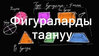 Фигураларды таануу | Фигуралардын касиеттери | Башталгыч математика | Хан Академия