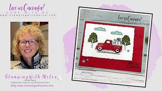 Live with Stamping With Melva- Stampin' Up! Trucking Along Bundle