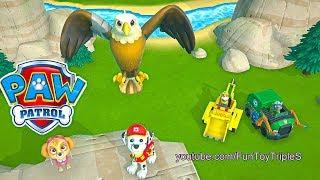 Paw Patrol On A Roll! #4 Skye and Marshall Save an Eagle