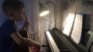 Hallelujah, music of Leonard Cohen, acoustic guitar version by Konstantin Zemskov (simplified)