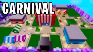 Building The Carnival In Build Mode (TIMELAPSE) #SHORTS