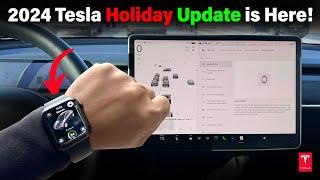 2024 Tesla Holiday Software Update is Here! #tesla