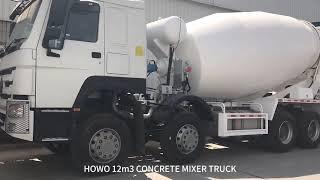 HOWO 12m3 CONCRETE MIXER TRUCK