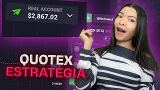 QUOTEX ESTRATÉGIA AO VIVO | SINAIS BINÁRIOS GRATUITOS