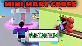 Mini Mart Codes | Roblox Mini Mart Codes 2022