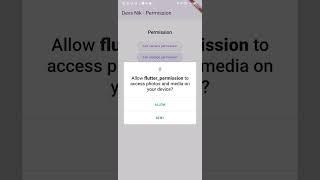 Flutter permission handle #flutter #programming