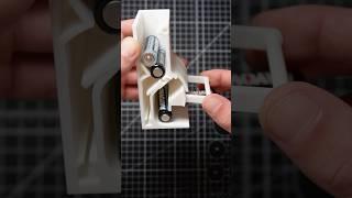 3D printed battery dispenser mechanism