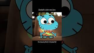 Gumball's sister was born.#shorts #anime #cartoon