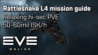 EVE Online - How to fly a Rattlesnake in L4 Missions for relaxing ISK