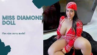 Miss Diamond Doll : Canadian Plus Size Model | Influencer | Curvy Fashion Star |  Biography |