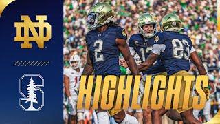 Highlights vs. Stanford (2024) | Notre Dame Football