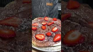 Nutella and Strawberry Dessert Pizza!! 