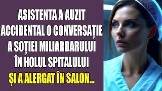 Asistenta a auzit accidental o conversație a soției miliardarului în holul spitalului. Și a alergat