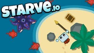 Starve.io - Hunting Pirate Treasure! - Let's Play Starve.io Gameplay