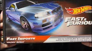 Speed Up With Hot WheeLs Premium FAST & FURIOUS IMPORTS Box Set!