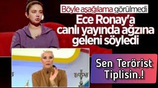 Deniz Akkaya Ece Ronay'a Çok Sert cevap verdi! Sen terörist tiplisin: Söylemessem Olmaz