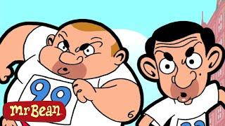 The RACE is ON! | Mr Bean Animated | Funny Clips | Cartoons for Kids