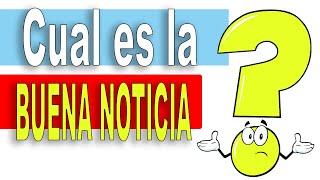 ️ ¿CUAL ES LA BUENA NOTICIA ANUNCIADA POR JESÚS?  REFLEXIÓN del EVANGELIO