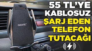 55 TL'ye kablosuz şarj eden telefon tutacağı aldık, denedik!