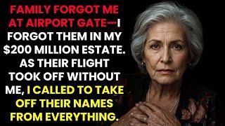 Family Forgot Me at Airport Gate—I Forgot Them in My $200 Million Estate