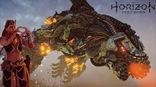 Horizon Zero Dawn. Как убить Камнегрыза. Тактика боя. PS4 Game.