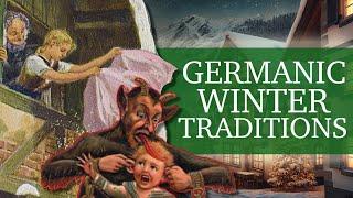 Germanic Paganism | Winter Traditions of the Alpine World ️ (Krampus, Frau Holle + The Wild Hunt)