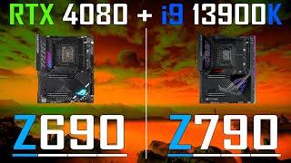 Z690 vs Z790 || Intel Motherboard || INTEL i9 13900K + RTX 4080 ||