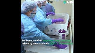 AHN announces mask sterilization and re-use program