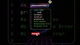 Python MCQ? #shorts #python #programming #coding #trending #technology #ytshorts #shortvideo #gaming