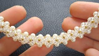 Beaded Bracelet Tutorial Beautiful Jewelry HandMade/Bracelet Making/How to Make Bracelet at Home/DIY