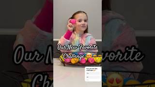 Our new FAV challenge! #challenge #shorts #family #toys