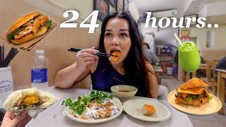 eating ONLY Vietnamese street food for 24 hours