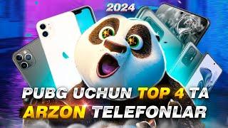 PUBG UCHUN TOP 4 ARZON TELEFONLAR  2024 #arzon #pubgmobile