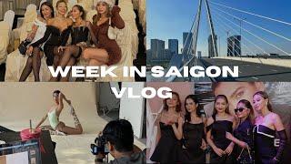 VLOG: Một tuần qua Vi đã làm gì? Shooting cho SHAPE, dự Fashion Show Lseoul và event của YSL #levi