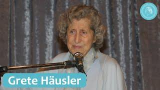 Wer ist Bruno Gröning? – Grete Häusler liest aus einem Schriftsatz von Prof. Josef Hohmann von 1956