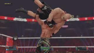 WWE 2K23 Triple Threat | Brock Lesnar vs A J Styles vs Seth Rollins Full Match | Nix Gaming