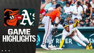 Orioles vs. A's Game Highlights (6/7/25) | MLB Highlights